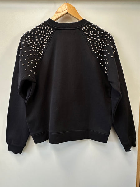 Sweat noir avec strass Ba&sh