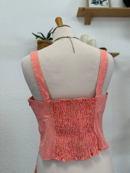 Top vichy Zara