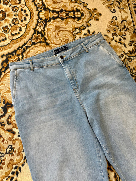 Jeans bleu clair wide leg Boden
