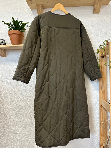Manteau matelassé kaki