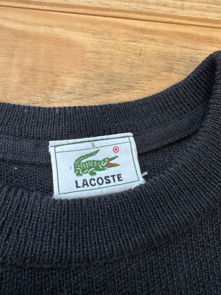 Pull noir Lacoste vintage