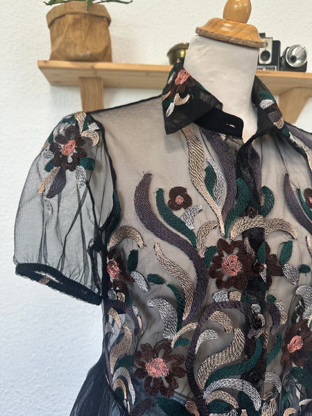 Blouse en tulle Imperial
