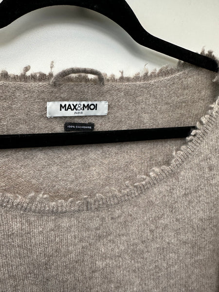 Pull beige en cachemire Max&Moi T.38