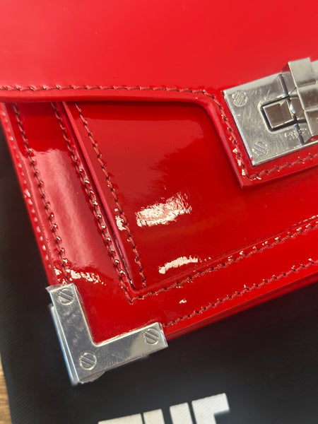 Sac en cuir rouge The Kooples