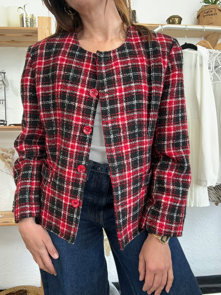 Veste en tweed Vintage