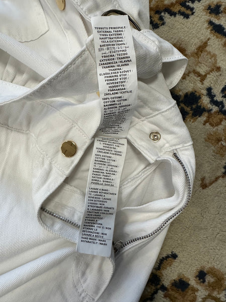 Combinaison sans manches en jeans blanc Liu Jo