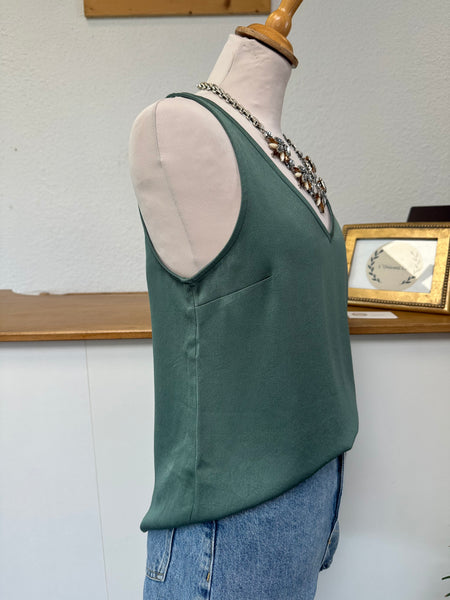 Débardeur vert Balzac