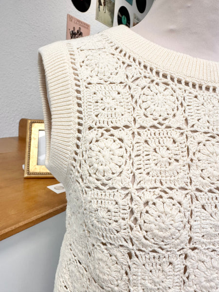 Débardeur en crochet