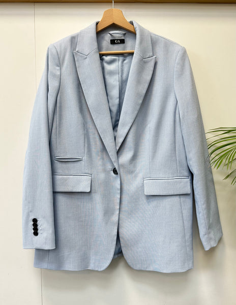 Blazer bleu ciel C&A