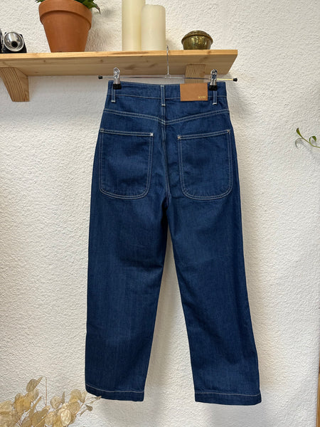 Jeans bleu wide leg Cotélac