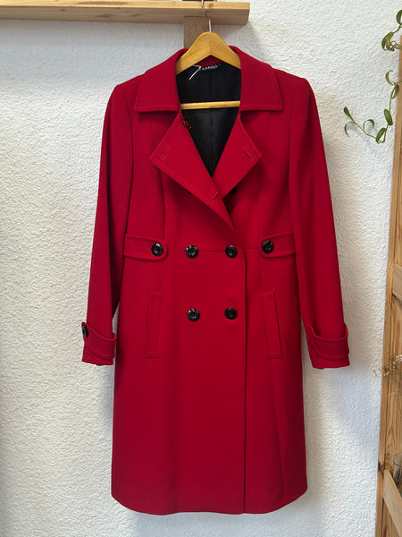 Manteau léger rouge Caroll