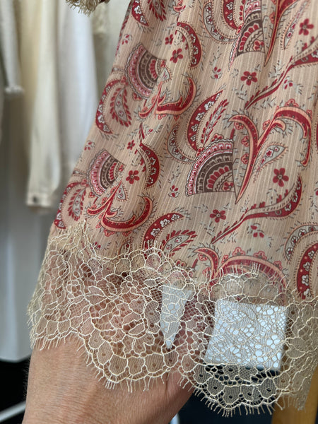 Robe beige imprimé The Kooples