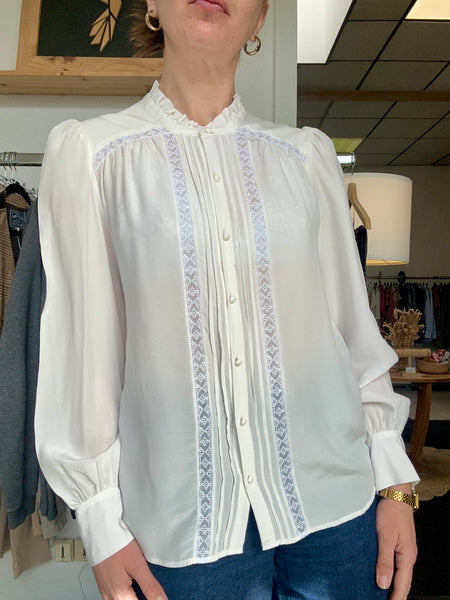 Chemsier en soie Darel