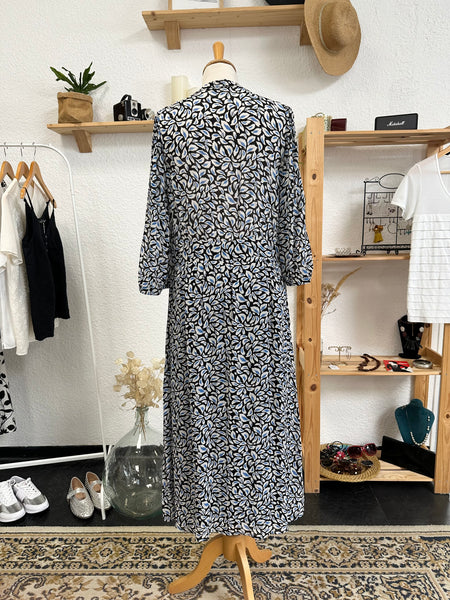 Robe longue bleu Caroll