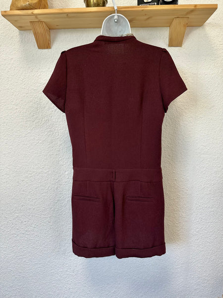 Combishort bordeaux