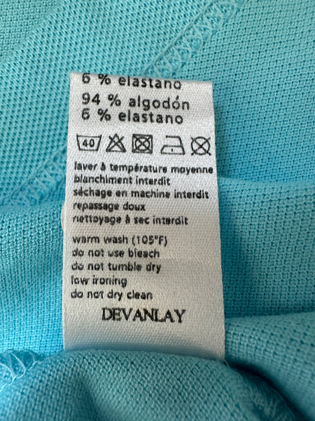 Polo bleu Lacoste