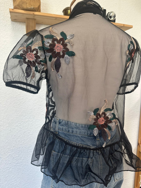 Blouse en tulle Imperial