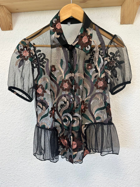 Blouse en tulle Imperial