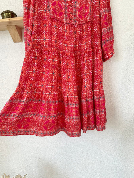 Robe imprimé rouge Gerard Darel