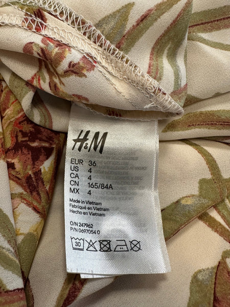 Chemsier écru imprimé