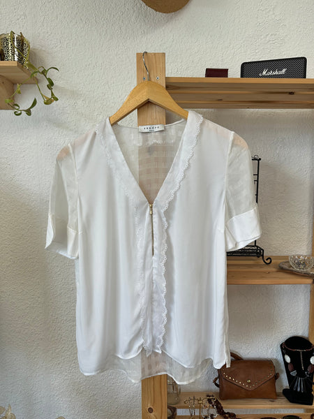 Blouse blanche Sandro