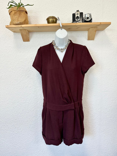 Combishort bordeaux