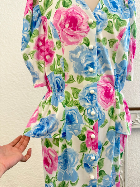 Robe fleuri Vintage