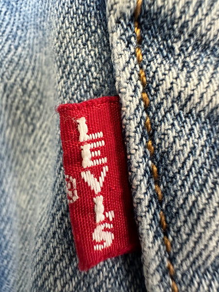 Jupe en jeans bleu mi longue Levi’s