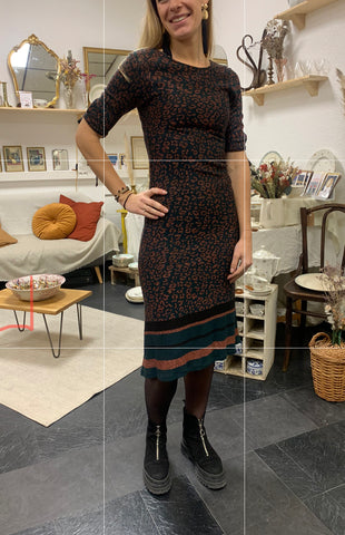 Robe longue imprimé XT Studio S/36